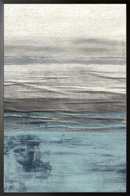 Ocean with texture poster