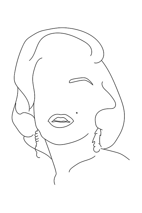 Monroe lines poster