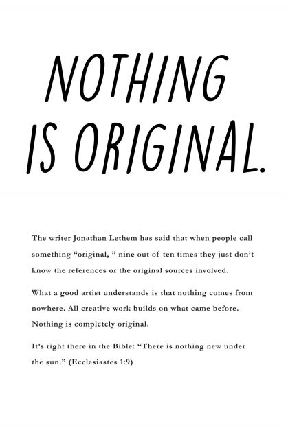 Nothing is original poster