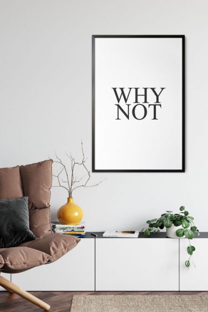 Why not poster in interior