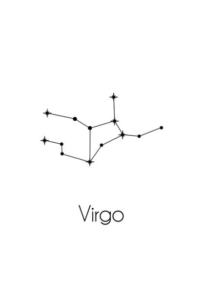 Constellation Zodiac Virgo poster