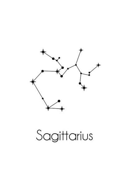Constellation Zodiac Sagittarius poster