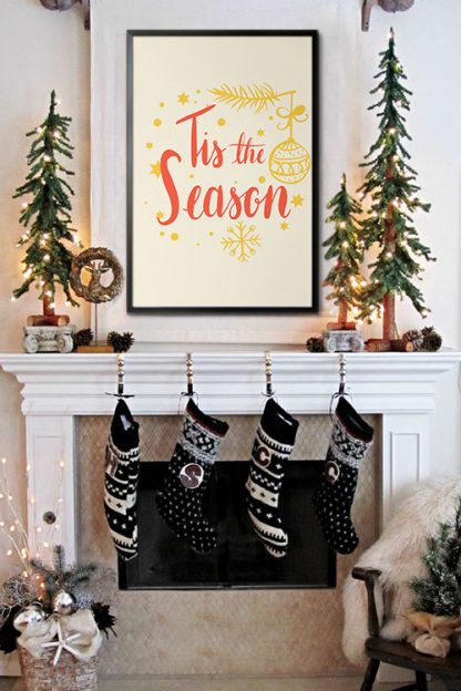 Tis the Season holiday poster