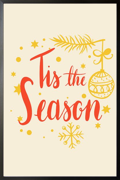 Tis the Season holiday poster