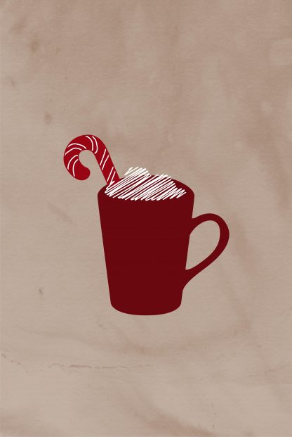 Holiday Merry Cup Poster