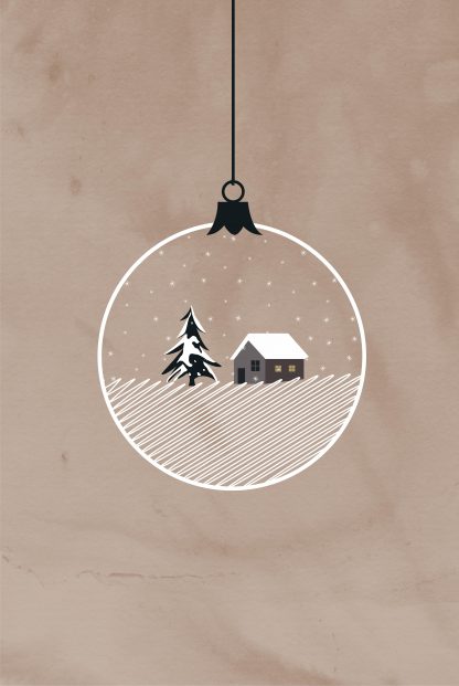 Holiday Ball of winter poster