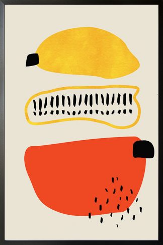 Abstract Minimal Shapes poster