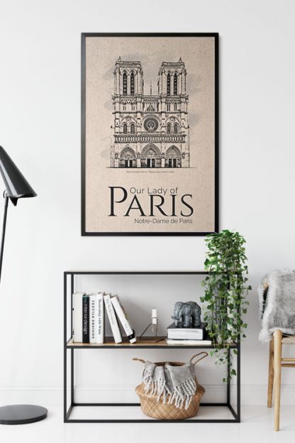 Our lady of paris poster