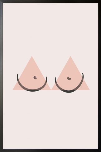 Boobs Drawing Poster