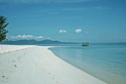 Landscape photography beach poster