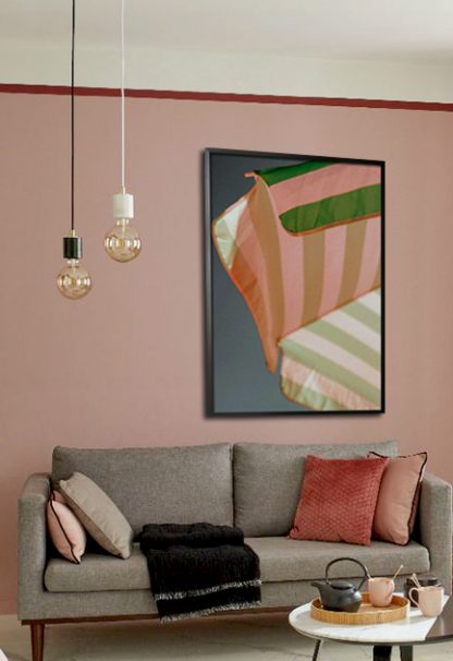 Furniture style poster in interior