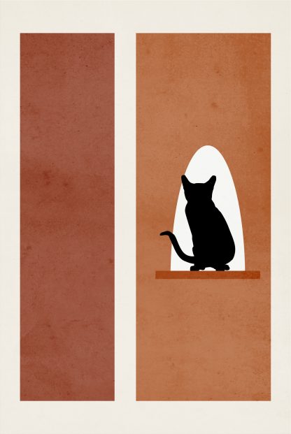 Cat art no.1 Poster