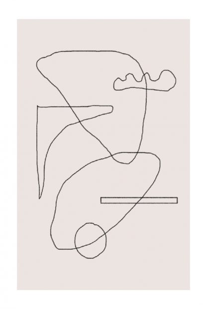 Art line no. 1 poster