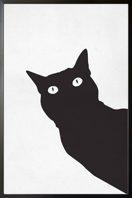 black-stencil-cat-poster-artdesign