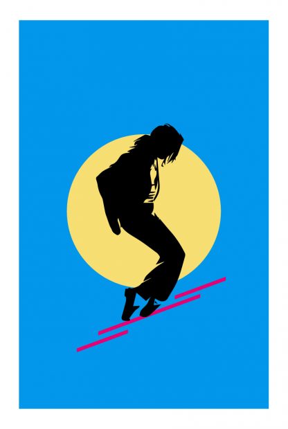 King of pop poster