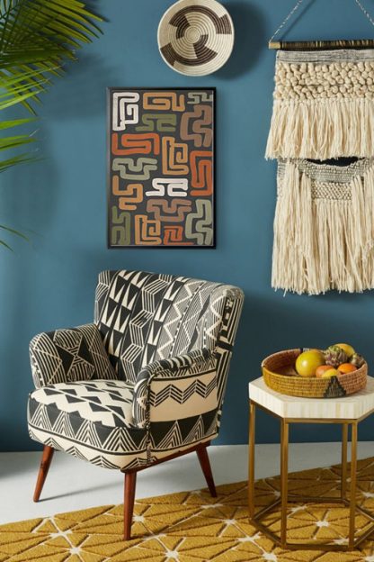 Maze patern shapes Poster