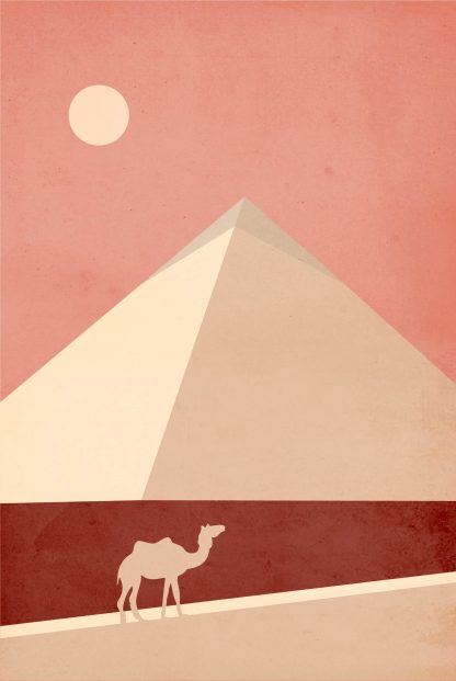Graphic Desert 1 Poster