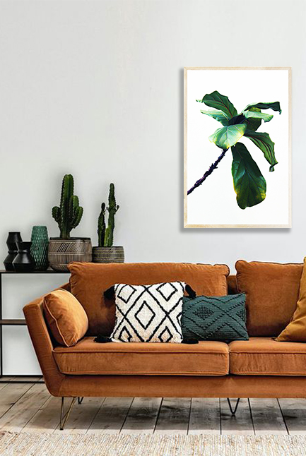 Single Vibrant plant Poster - Artdesign
