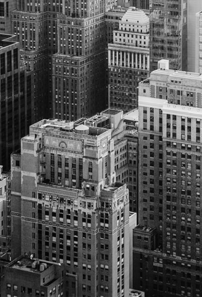 B&W Skyscraper Poster