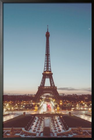 Eiffel tower photo aesthetic poster