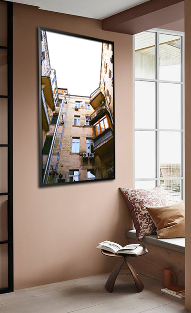 Narrowest house poster in interior