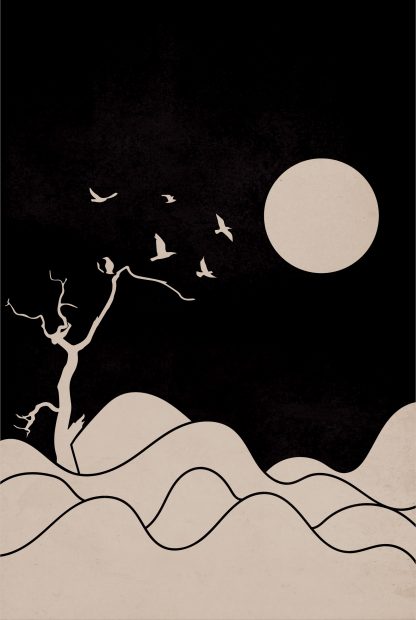 Birds of the night poster