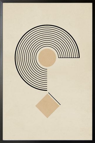 Circular Graphic no. 1 poster