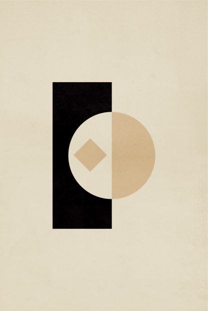 Circular Graphic no. 3 poster