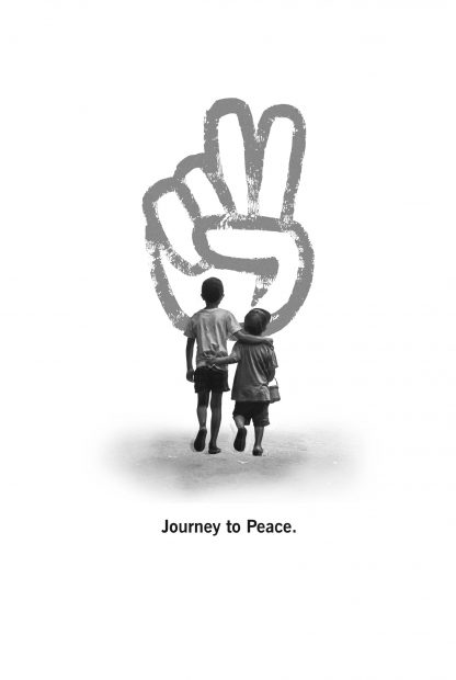 Journey to peace poster