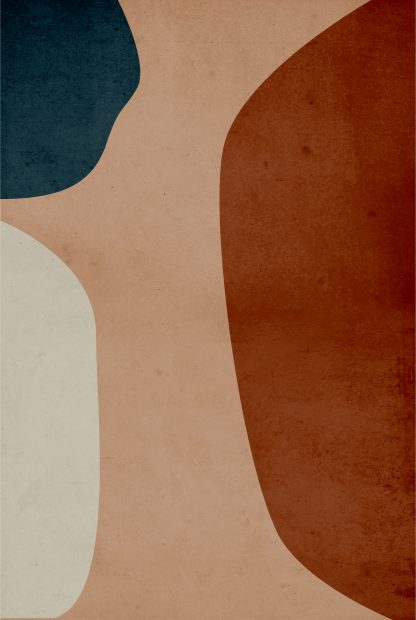 Modern textured Prints no. 2 poster