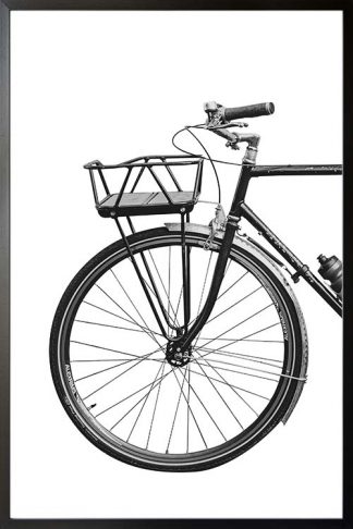 B&w vintage bike 2 poster