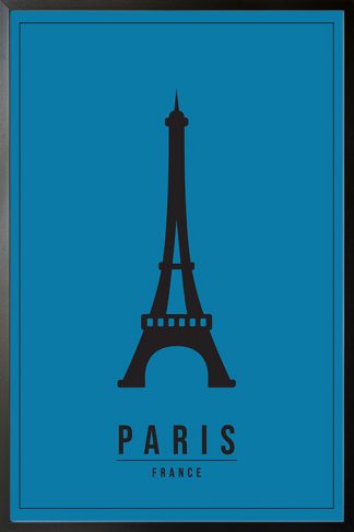 Minimal Paris france poster