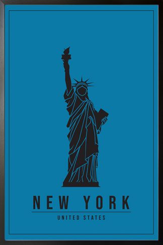 Minimal New york United States poster