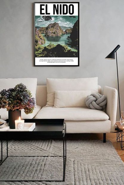 El nido Poster in interior