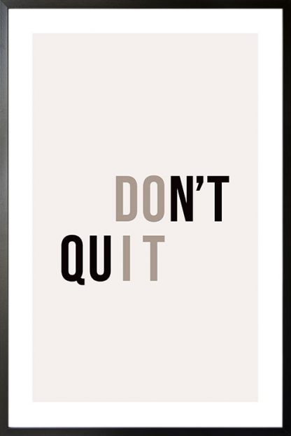 Don't Quit poster