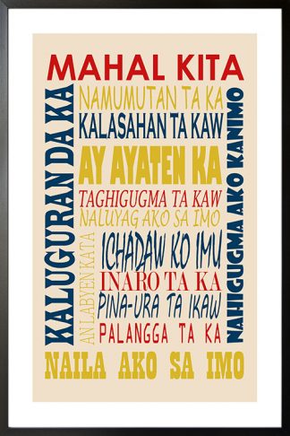 Mahal kita Typo poster