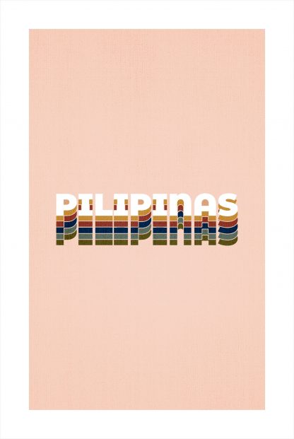 Pilipinas Typo no. 1 poster