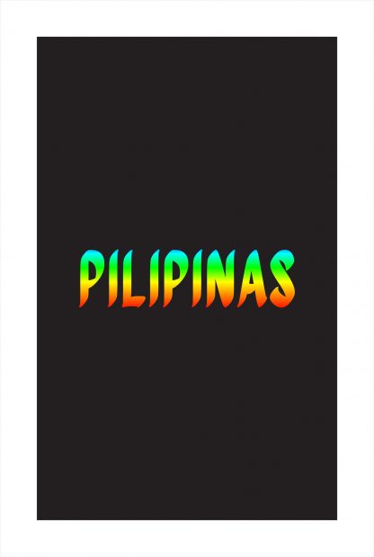 Pilipinas Typo no. 2 poster