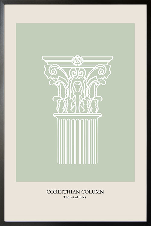 Corinthian Column poster