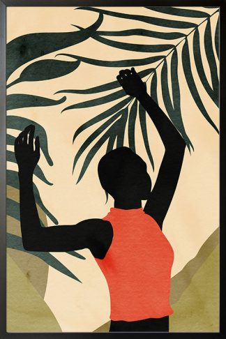 Lady in safari no. 3 poster