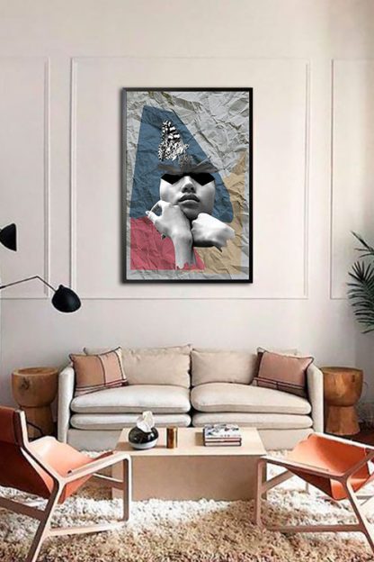 Surreal art no. 3 poster in interior