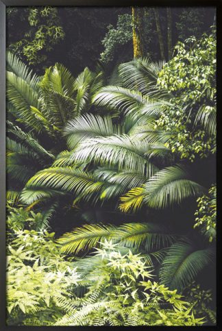 Forest leaves poster