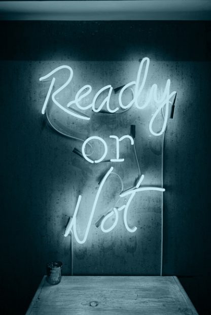 Ready or not poster