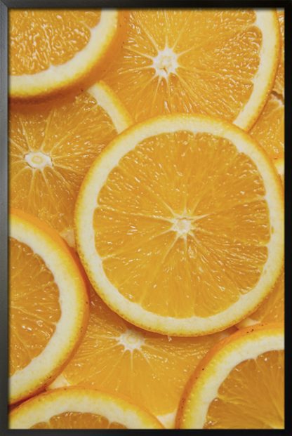 Citrus slice poster