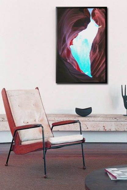 Canyon poster in interior
