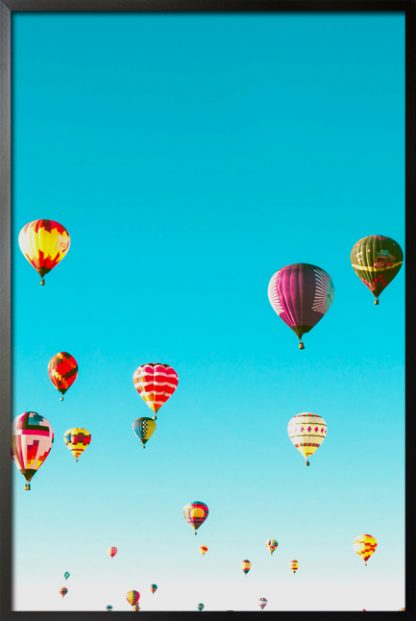 Hot air Balloons no. 2 poster