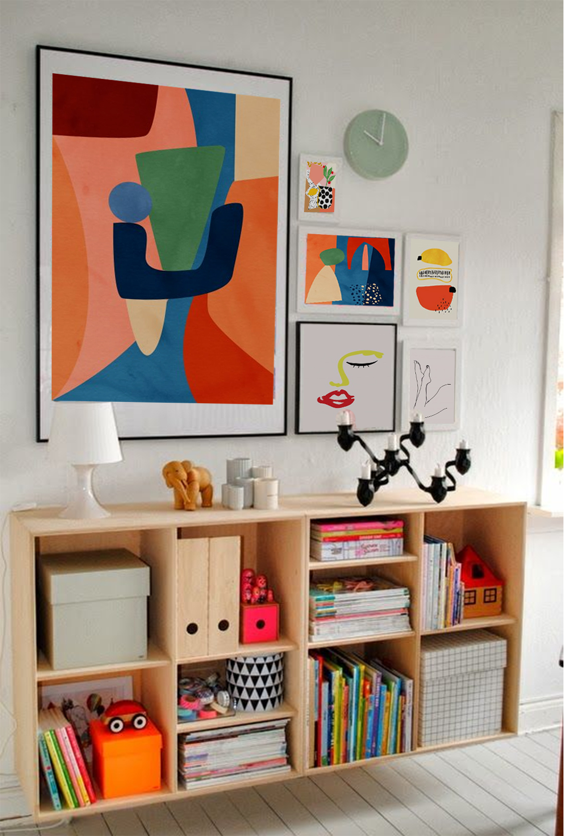Art wall 74