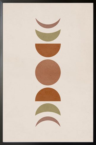 Moon phase no. 2 poster