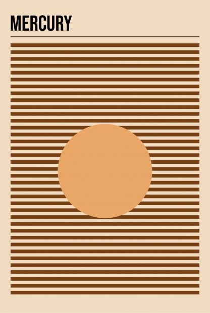 Mercury minimal poster