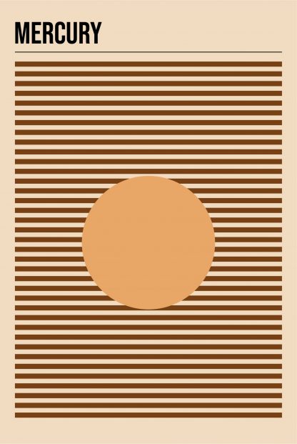 Mercury minimal poster